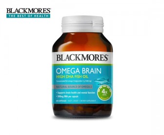 Blackmores 澳佳宝 4倍浓缩健脑无无腥味深海鱼油 60粒 Blackmores 澳佳宝 4倍浓缩健脑无无腥味深海鱼油 60粒